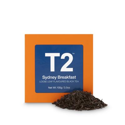 Sydney Breakfast Loose Leaf Cube 100g Black Tea | T2 Australia