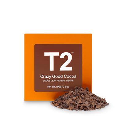 Crazy Good Cocoa Loose Leaf Cube 100g Herbal & Floral Tea | T2 Australia