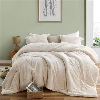 The Original Plush - Coma Inducer® Oversized Comforter Set - Almond Milk