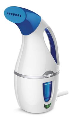 Conair 1100W Handheld Clothes Steamer, 5 Minutes of Continuous Steam, 60 Second Heat Up
