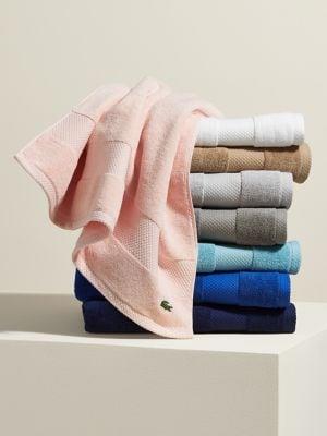 Lacoste Heritage Anti-Microbial Towel | TheBay