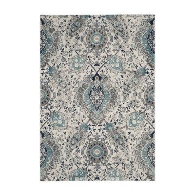 Safavieh Madison Collection Baldric Floral Area Rug, Color: Cream Lt Grey - JCPenney