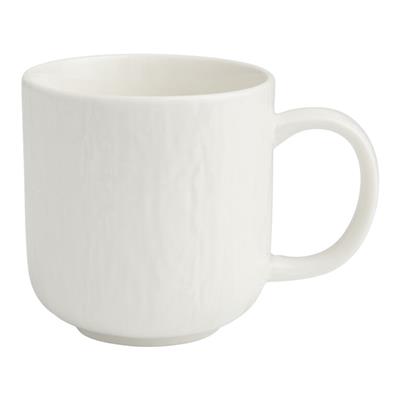 Stella White Textured Ceramic Mug - World Market