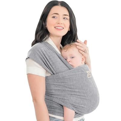 KeaBabies Baby Wrap Carrier - All in 1 Original Breathable Baby Sling, Lightweight,Hands Free Baby Carrier Sling, Baby Carrier Wrap, Baby Carriers for