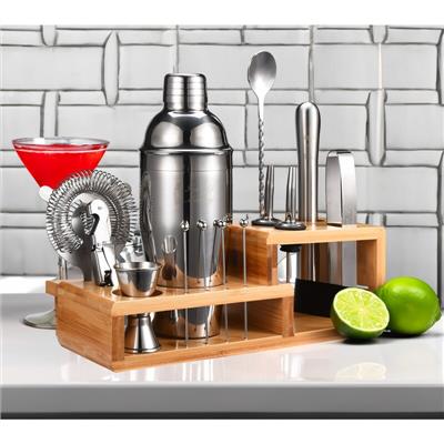 Touch of Mixology 14 Piece Bartender Kit - Bar Tool Set Cocktail Shaker Set - On Sale - Bed Bath & Beyond - 37472470