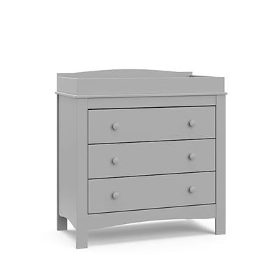 Amazon.com: Graco Noah 3 Drawer Chest with Changing Topper (Pebble Gray) – GREENGUARD Gold Certified, Baby Dresser Table Top, for Nursery, Kids : Ever