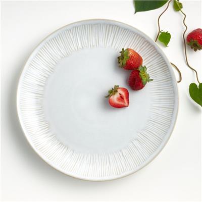 Dover White Dinner Plates, Set of 8   Reviews | Crate and Barrel