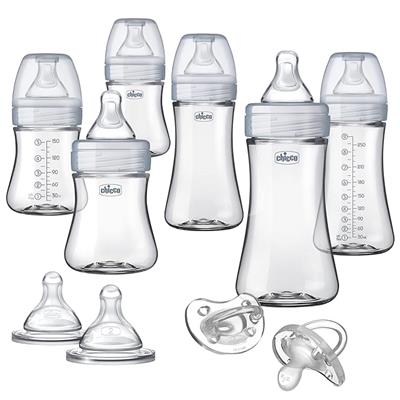 Amazon.com : Chicco Duo 5oz. Hybrid Baby Bottle with Invinci-Glass Inside and Plastic Outside | Dishwasher, Bottle Warmer, and Electric Sterilizer Saf