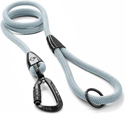 Amazon.com : MADE TO ROAM Premium Explorer Leash - Climbing Rope Leash with Autolocking Aviation Aluminum Carabiner - Alaska Daybreak, 6ft : Pet Suppl