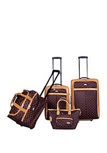 American Flyer Signature 4-Piece Luggage Set | belk