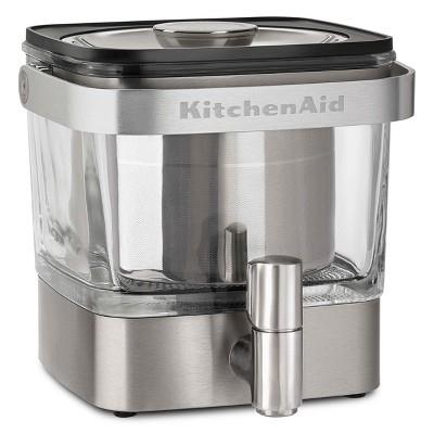 Kitchenaid 28 Oz Cold Brew Coffee Maker - Brushed Stainless Steel : Target