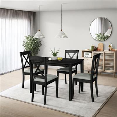 Home Design Inc. Sudbury 5 - Piece Dining Set & Reviews | Wayfair