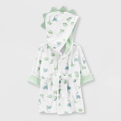 Carters Just One You® Baby Boys Dino Bath Robe - Green : Target