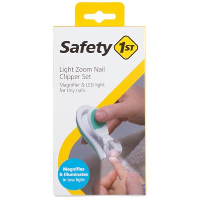 Safety 1st Light Zoom Nail Clippers - White/Blue