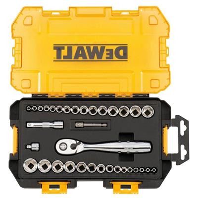 DEWALT 1/4 in. and 3/8 in. Drive Socket Set (34-Piece) DWMT73804 - The Home Depot