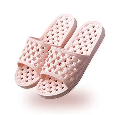 AYYDMY Shower Slippers Shoes for Women and Men, Bathroom Non-slip Shower Slippers Sandals, Cushioned Thick Sole Super Comfy, Pillow Sandals for Shower