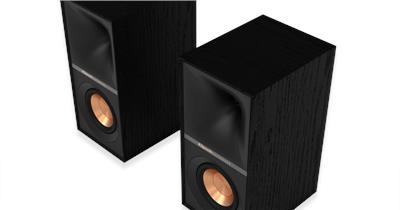 R-40M Bookshelf Stereo Speakers with 4 Woofers | Klipsch