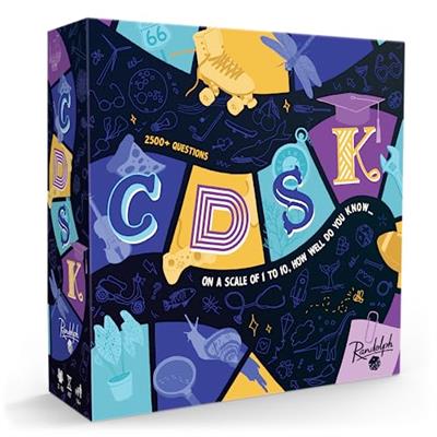 Randolph CDSK | Trivia Party and Team Game | Ages 14+ | 2 to 16 Players | 45 Minutes