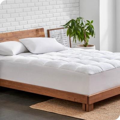 Pillow-top Reversible Mattress Pad By Bare Home : Target