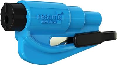Amazon.com: resqme The Original Keychain Car Escape Tool, Made in USA (Blue) (01.100.02) : Automotive