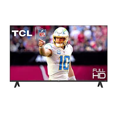 TCL 43-Inch Class S3 1080p LED Smart TV with Roku TV (43S350R, 2023 Model), Compatible with Alexa, Google Assistant, and Apple HomeKit Compatibility,
