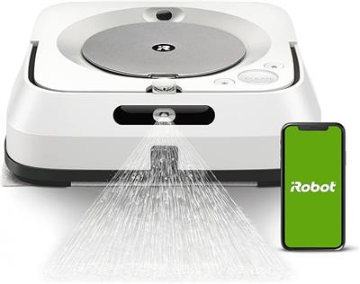 Amazon.com - iRobot Braava Jet M6 (6110) Ultimate Robot Mop- Wi-Fi Connected, Precision Jet Spray, Smart Mapping, Works with Alexa, Ideal for Multiple