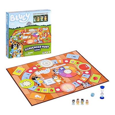Bluey Scavenger Hunt Game. A Fun Board Game Full of Fun Activities to Perform, Things to Find and Questions to Answer