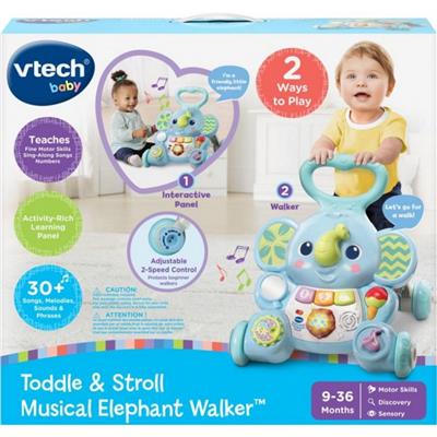 VTECH TODDLE MUSICAL ELEPHANT WALKER
– Toyworld Forest Hill