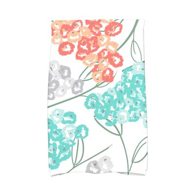 18 x 30-inch, Hydrangeas, Floral Print Kitchen Towel