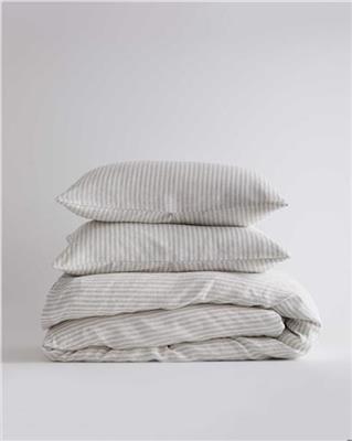 European Linen Stripe Duvet Cover Set | Quince