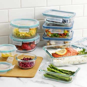 Snapware Pyrex 18-piece Glass Food Storage Set | Costco