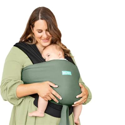 Moby Easy Wrap Olive/Onyx by Moby