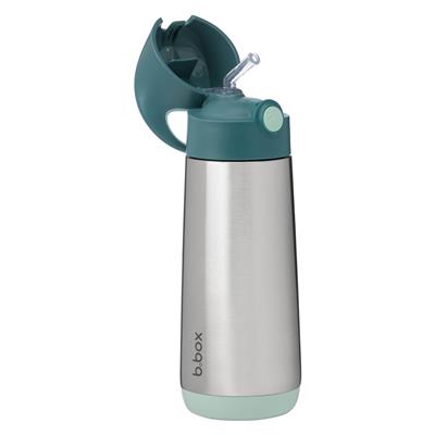 500ml Insulated Drink Bottle Emerald Forest Green and Teal – b.box – b.box for kids