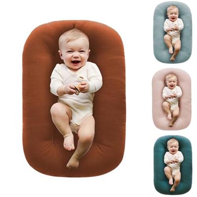 oliwex Baby Lounger,Baby Lounger Pillow,Baby Lounger 0-24 Months,Baby Lounger for Newborn (Coffee)