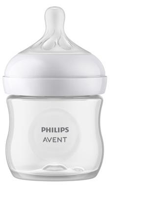Philips Avent Natural Baby Bottle with Natural Response Nipple, Clear, 4oz, 1 pack, SCY900/01, Avent Natural Bottle 4oz 1pk - Walmart.ca