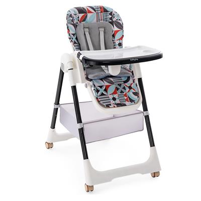 Babyjoy Folding High Chair Convertible Height Adjustable Baby Feeding Chair with Removable Tray Dark Grey - Walmart.com