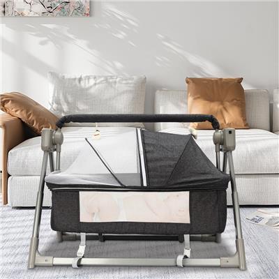 Denest Portable Electric Baby Swing Cradle Bassinet Rocking Crib Infant W/ Bluetooth - Walmart.com
