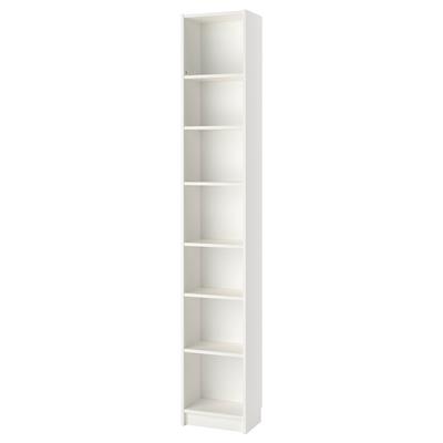 BILLY bookcase, white, 153/4x11x931/4 - IKEA