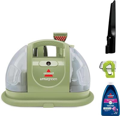 Amazon.com - BISSELL Little Green Multi-Purpose Portable Carpet and Upholstery Cleaner, Car and Auto Detailer, with Exclusive Specialty Tools, Green,