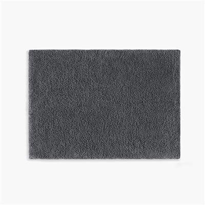 Classic Organic Cotton Bath Rug - Charcoal Gray · 
Under The Canopy