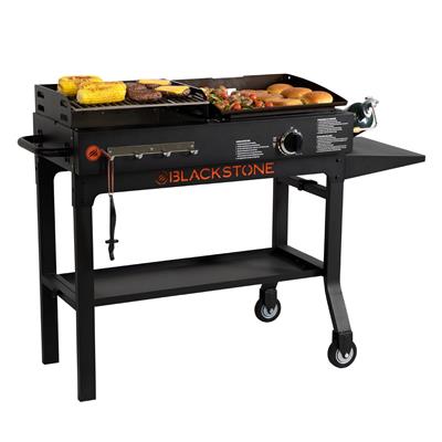 Blackstone Duo 17 Propane Griddle and Charcoal Grill Combo - Walmart.com