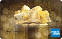 Gold Sparkle Amex eGift Card | Amex Personal Digital