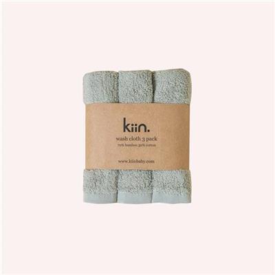 Wash Cloth 3 Pack - Sage | the memo