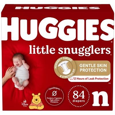Huggies Little Snugglers Diapers Super Pack - Size Newborn (84ct) : Target