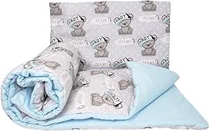 2 Piece Baby Children Quilt Duvet & Pillow Set 80x70 cm to fit Crib or Pram (Its a Boy) : Amazon.co.uk: Baby Products
