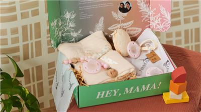 Luxury Pretty in Pink Ultimate Baby Gift Set | Ninni Co.