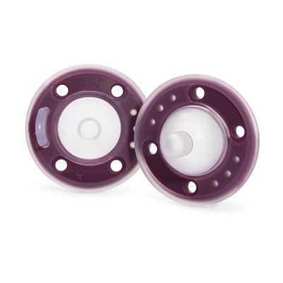 Ninni Co - Ninni Pacifier Plum 2 pack Pacifier Like a Breast