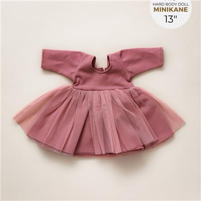 Minikane Doll Clothes | Doll Tutu Dress - Dusty Pink