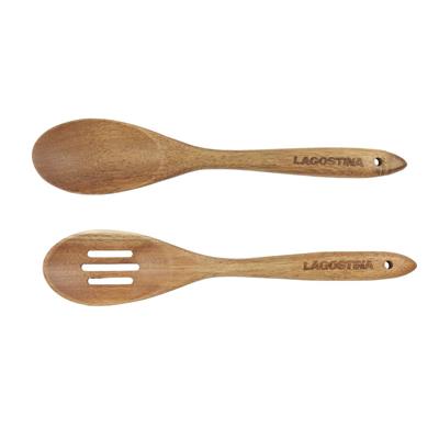 Lagostina Wooden Spoon Set, 2-pc