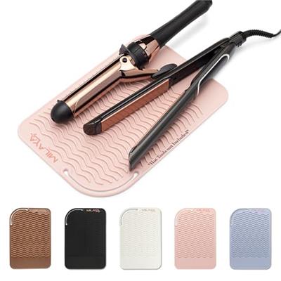 Heat Resistant Mat - Curling Iron Holder - Straightener pad - Flat Iron Holder - Silicone Mat for Hair Tools - Hot Tool Mat - Salon Tools - Hot Iron H